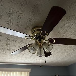 Harbor Breeze - 42" in, Lansing Bronze Indoor Ceiling Fan with Light.